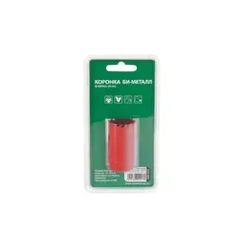 Коронка биметаллическая 29мм, глуб. 38мм, 1/2" под держатель, Hammer Flex 224-005