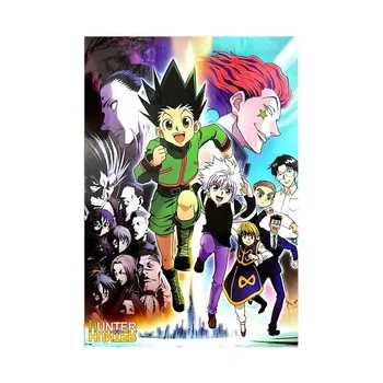 Классический японский аниме Hunter X Hunter плакат HD художественный принт холст картины для современной спальни украшения гостиной 21cm30cm NoFrame