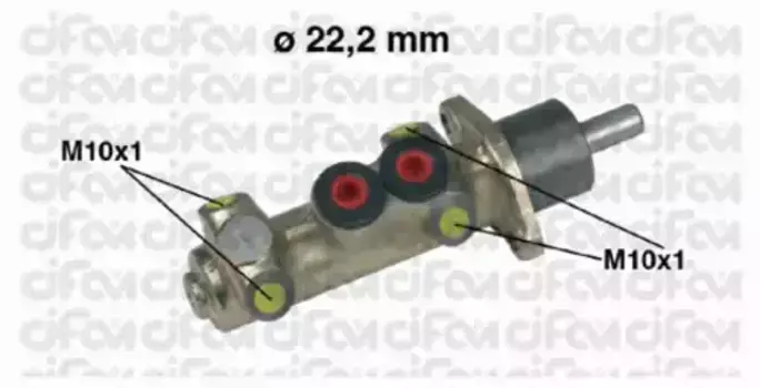 T2202 [60589820] !гл.торм.цил.\ Alfa Romeo 145/146 с ABS 202-208 CIFAM