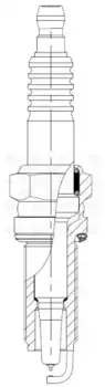 Свеча зажигания СТАРТВОЛЬТ VSP 0804 Hyundai Creta/Elantra V-VI/Santa Fe/Sonata VI-VII 1.8-3.5 09>