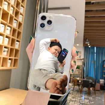 Забавный прозрачный чехол Hasbulla для Samsung Galaxy Note 9 8 10 Lite S10e S21 S22 S20 FE S8 S9 S10 Plus 20 Ultra M31 M52 силиконовый чехол Note 20 5G
