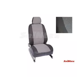 Чехлы на сиденья Seintex RENAULT FLUENCE SD 2010-/MEGAN III жаккард темно-серые