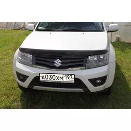 Дефлектор капота темный Suzuki Grand Vitara 2005-/Escudo 2005-2017