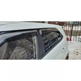 Дефлекторы окон 4 door Hyundai Creta 2015-/HyundaiI ix25 4 шт