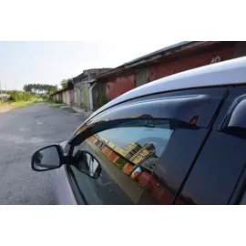 Дефлекторы окон 5 door Ford Focus III WG, 2011- 4 шт