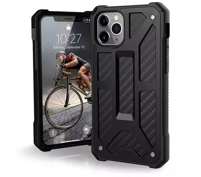 Чехол UAG Monarch для iPhone 11 Pro Max (Carbon Fiber)