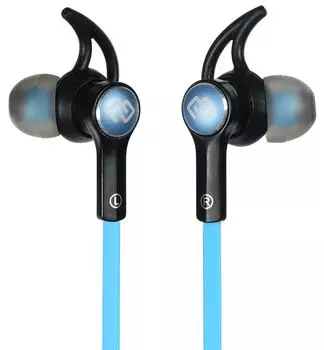Bluetooth-наушники Digma BT-03 с микрофоном (Black/Blue)