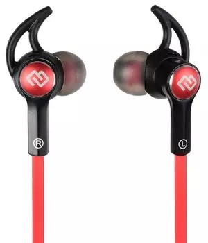 Bluetooth-наушники Digma BT-03 с микрофоном (Black/Red)