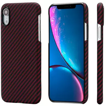 Чехол Pitaka MagCase (KI9003XR) для iPhone XR (Black/Red)