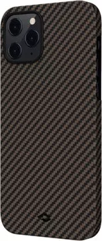 Чехол Pitaka MagEZ (KI1206PM) для iPhone 12 Pro Max (Black/Brown)