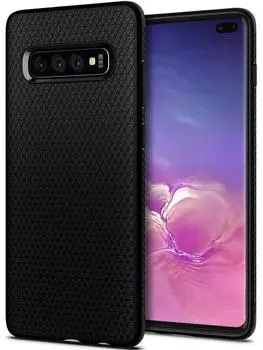 Чехол Spigen Liquid Air (606CS25764) для Samsung Galaxy S10 Plus (Black)