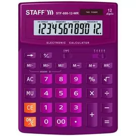 Калькулятор настольный STAFF STF-888-12-WR