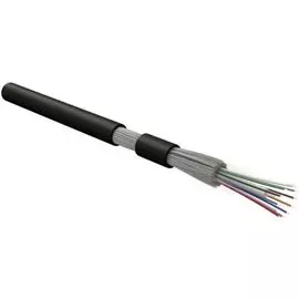 Кабель волоконно-оптический 9/125, 24 волокна Hyperline FO-FD-IN/OUT-9S-24-HFLTx-BK