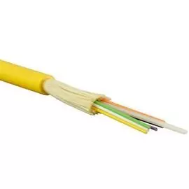 Кабель волоконно-оптический 9/125, 12 волокон Lanmaster LAN-OFC-GYXY12S2 небронированный, loose tube, 2 силов.эл. steel wire, GYXY, PE, внешний, OS2
