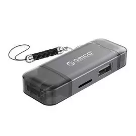 Карт-ридер внешний Orico 2CR61-GY USB 2.0, 6-in-1, серый