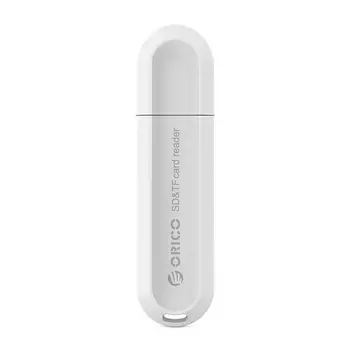 Карт-ридер внешний Orico CRS21-WH USB 3.0 to SD/TF, белый