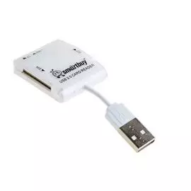 Карт-ридер внешний SmartBuy SBR-713-W белый