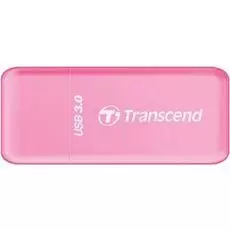 Карт-ридер внешний Transcend TS-RDF5R USB3.0 ридер для карт памяти SDHC/MicroSDHC Transcend RDF5 розовый