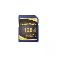 Карта памяти 128GB HIKVISION HS-SD-P10/128G SDXC Class С10 100MB/s/90MB/s для видеонаблюдения