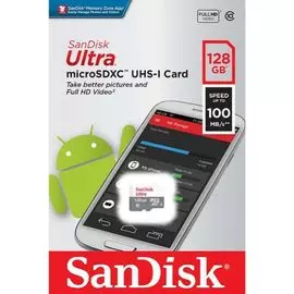 Карта памяти 128GB SanDisk SDSQUNR-128G-GN6MN microSDXC UHS-I