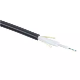 Кабель волоконно-оптический 9/125, 4 волокна Cabeus CLT-A-9-01X04-J-PE-D-OUT-40 loose tube, для внешней прокладки (-40C ~ +70), PE, черный, (F90040115