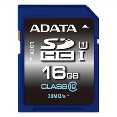 Карта памяти 16GB ADATA ASDH16GUICL10-R Secure Digital Card SDHC Class 10 UHS-I