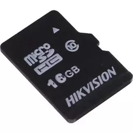 Карта памяти 16GB HIKVISION HS-TF-C1(STD)/16G/ZAZ01X00/OD SDHC (без SD адаптера) 90/12MB/s