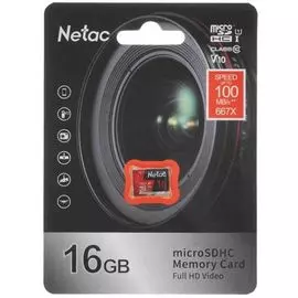 Карта памяти 16GB Netac NT02P500PRO-016G-S MicroSDXC P500 Extreme Pro, retail