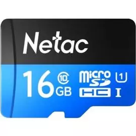 Карта памяти 16GB Netac NT02P500STN-016G-S microSDHC (без SD адаптера) 80MB/s