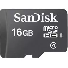 Карта памяти 16GB SanDisk SDSDQM-016G-B35A microSDHC + SD Adapter