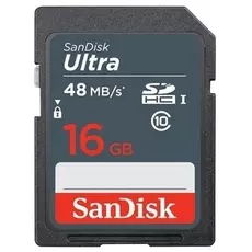 Карта памяти 16GB SanDisk SDSDUNB-016G-GN3IN Class10 Ultra UHS-I 48MB/s