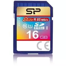 Карта памяти SDHC 16GB Silicon Power SP016GBSDHAU1V10 Elite Class 10 UHS-I