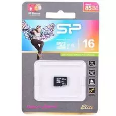 Карта памяти 16GB Silicon Power SP016GBSTHBU1V10