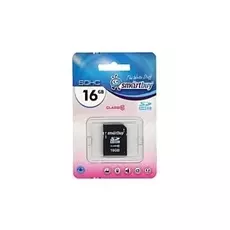 Карта памяти 16GB SmartBuy SB16GBSDHCCL10 SDHC Class 10