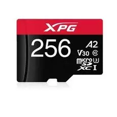 Карта памяти 256GB ADATA AUSDX256GUI3XPGA2-R microSDXC/XPG Gaming/UHS-I U3/Class 10 V30 A2/100/85 MB/s RTL