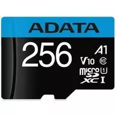 Карта памяти 256GB ADATA AUSDX256GUICL10A1-RA1 MicroSDXC UHS-I Class10 A1 100/25MB/s