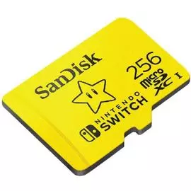 Карта памяти 256GB SanDisk SDSQXAO-256G-GNCZN microSDXC Class 10 UHS-I A1 C10 V30 U3 for Nintendo Switch 100MB/s