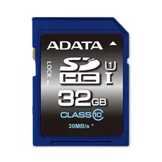 Карта памяти 32GB ADATA ASDH32GUICL10-R Premier SDHC Class 10 UHS-I