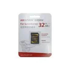 Карта памяти 32GB HIKVISION HS-SD-P10/32G SDHC Class10 99MB/s/25MB/s для видеонаблюдения