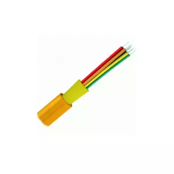 Кабель волоконно-оптический 9/125, 8 волокон Lanmaster LAN-OFC-DI8-S2-LS (м) одномодовый внутренний LSZ OS2 желтый