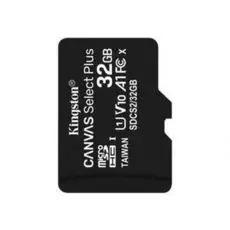 Карта памяти 32GB Kingston SDCS2/32GBSP microSDHC Canvas Select Plus 100R A1 C10 Single Pack w/o ADP