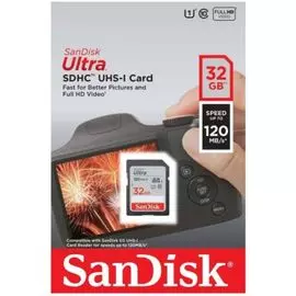 Карта памяти 32GB SanDisk SDSDUN4-032G-GN6IN SDHC UHS-I