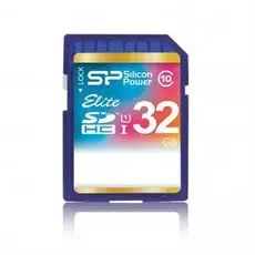 Карта памяти SDHC 32GB Silicon Power SP032GBSDHAU1V10 Elite Class 10 UHS-I