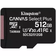 Карта памяти 512GB Kingston SDCS2/512GBSP