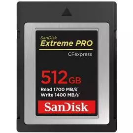 Карта памяти 512GB SanDisk SDCFE-512G-GN4NN CFexpress Type B Extreme Pro 1700/1200 Mb/s