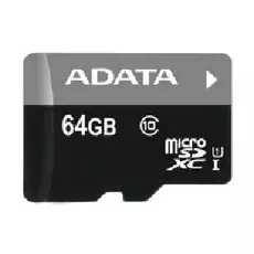 Карта памяти 64GB ADATA AUSDX64GUICL10-RA1 MicroSDXC Class10 Premier UHS-I (R/W 30/10 MB/s)