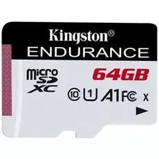 Карта памяти 64GB Kingston SDCE/64GB MicroSDXC, Class 10 A1 UHS-I