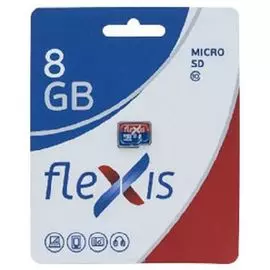 Карта памяти 8GB Flexis FMSD008GU1 UHS-I Class 10 U1, без адаптера