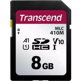 Промышленная карта памяти SDHC 8Gb Transcend TS8GSDC410M сlass 10 UHS-I A1 MLC