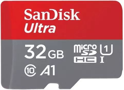 Карта памяти 32GB SanDisk SDSQUA4-032G-GN6MN microSDXC 120MB/s A1 Class 10 UHS-I